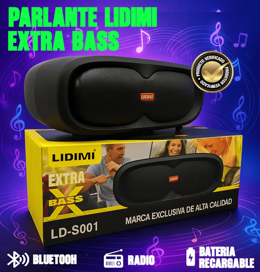PARLANTE LIDIMI S001 CON EXTRA BASS